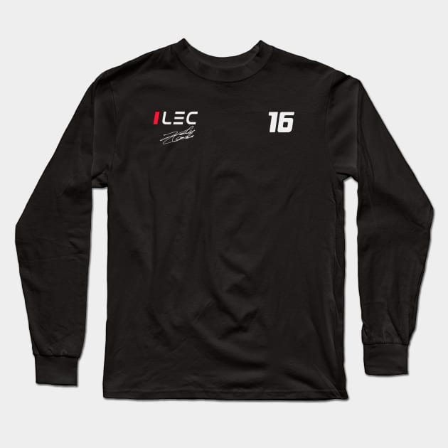 Charles Leclerc 16 - F1 2023 Long Sleeve T-Shirt by F1  Studio7